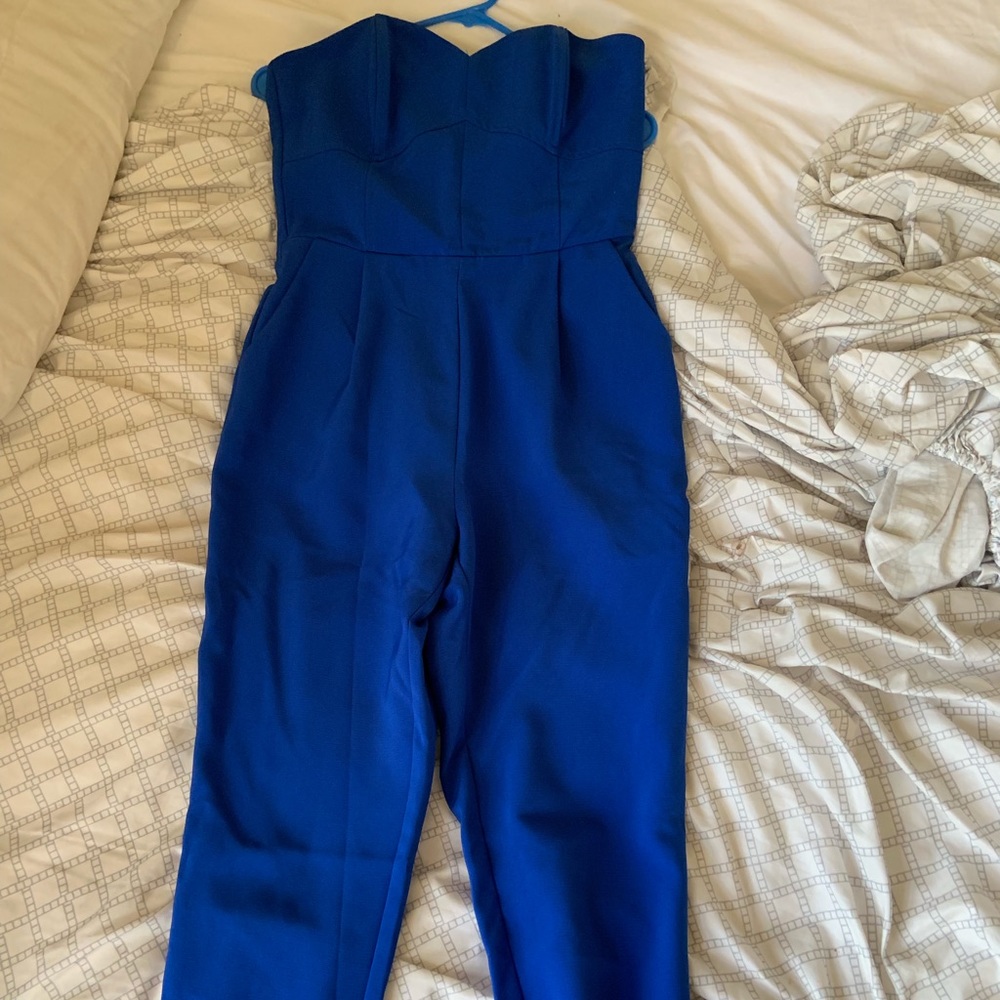 Adelyn Rae Royal Blue Jumpsuit